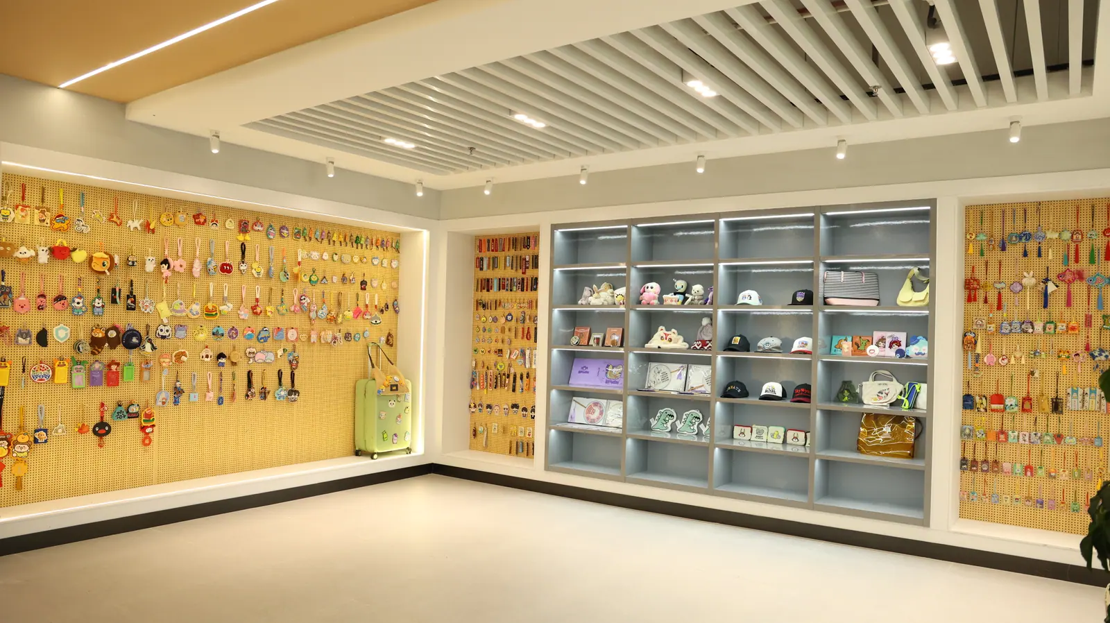 PatchKey Works showroom and product samples