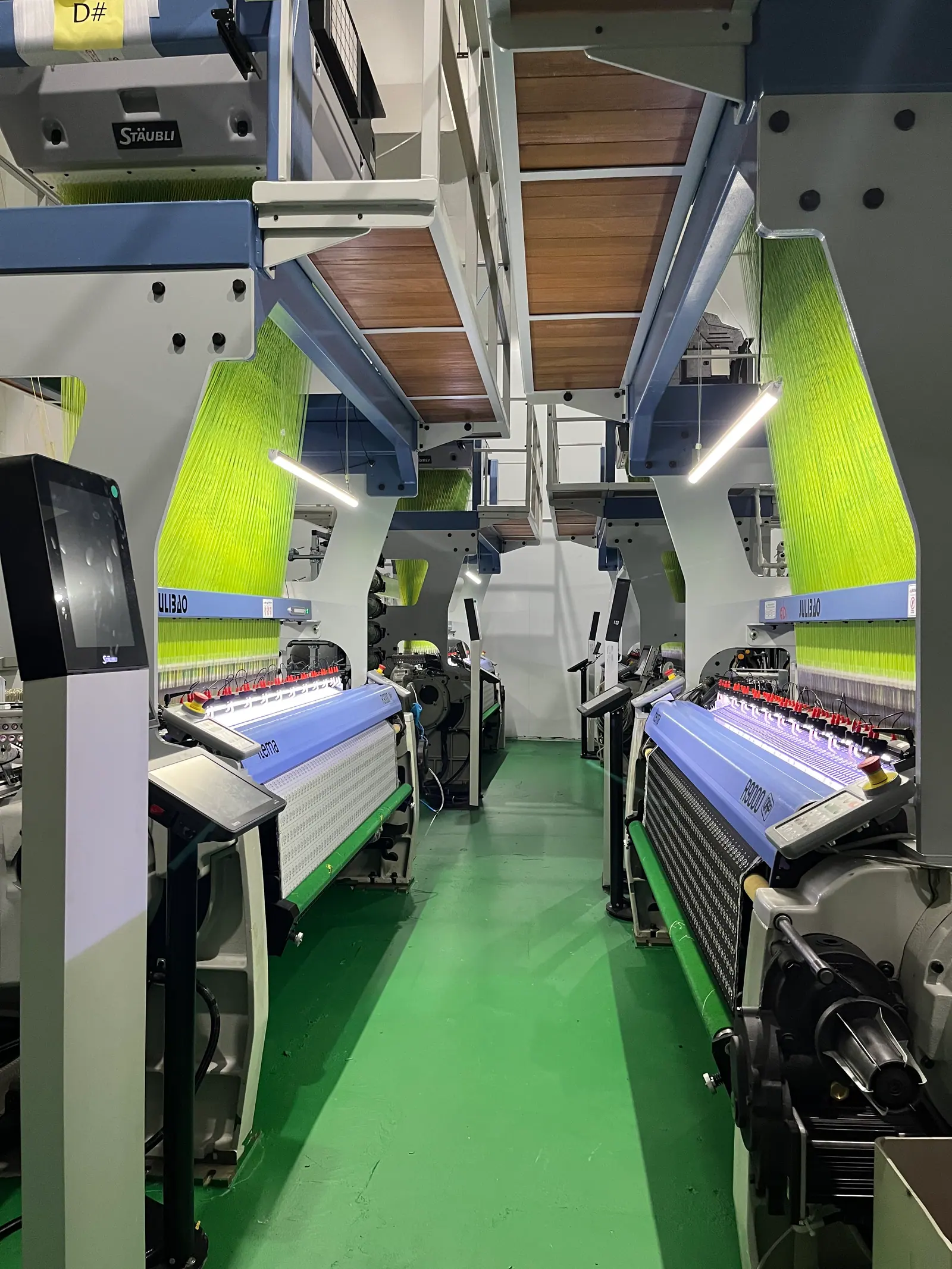 Woven machines
