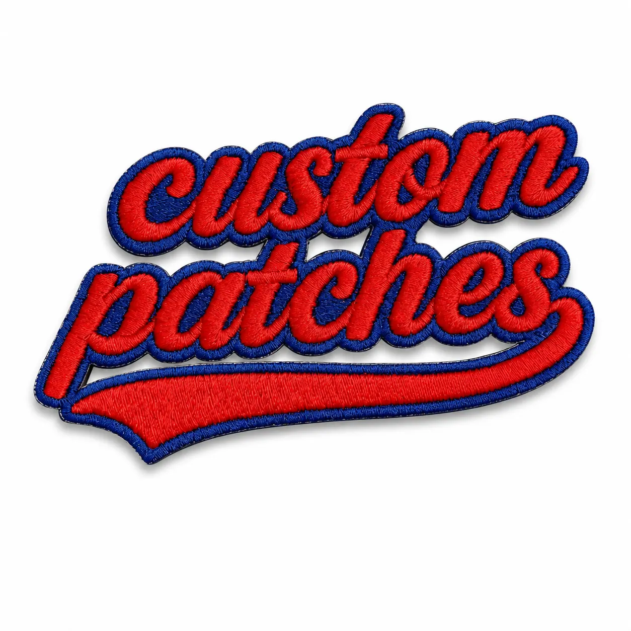 Custom patch backing example