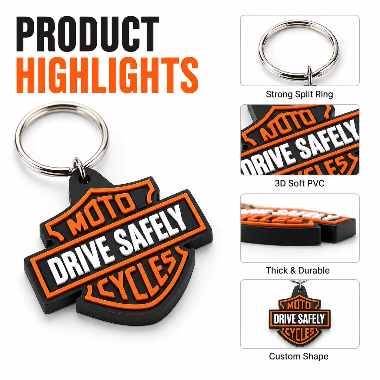 Custom PVC Keychains product sample 2