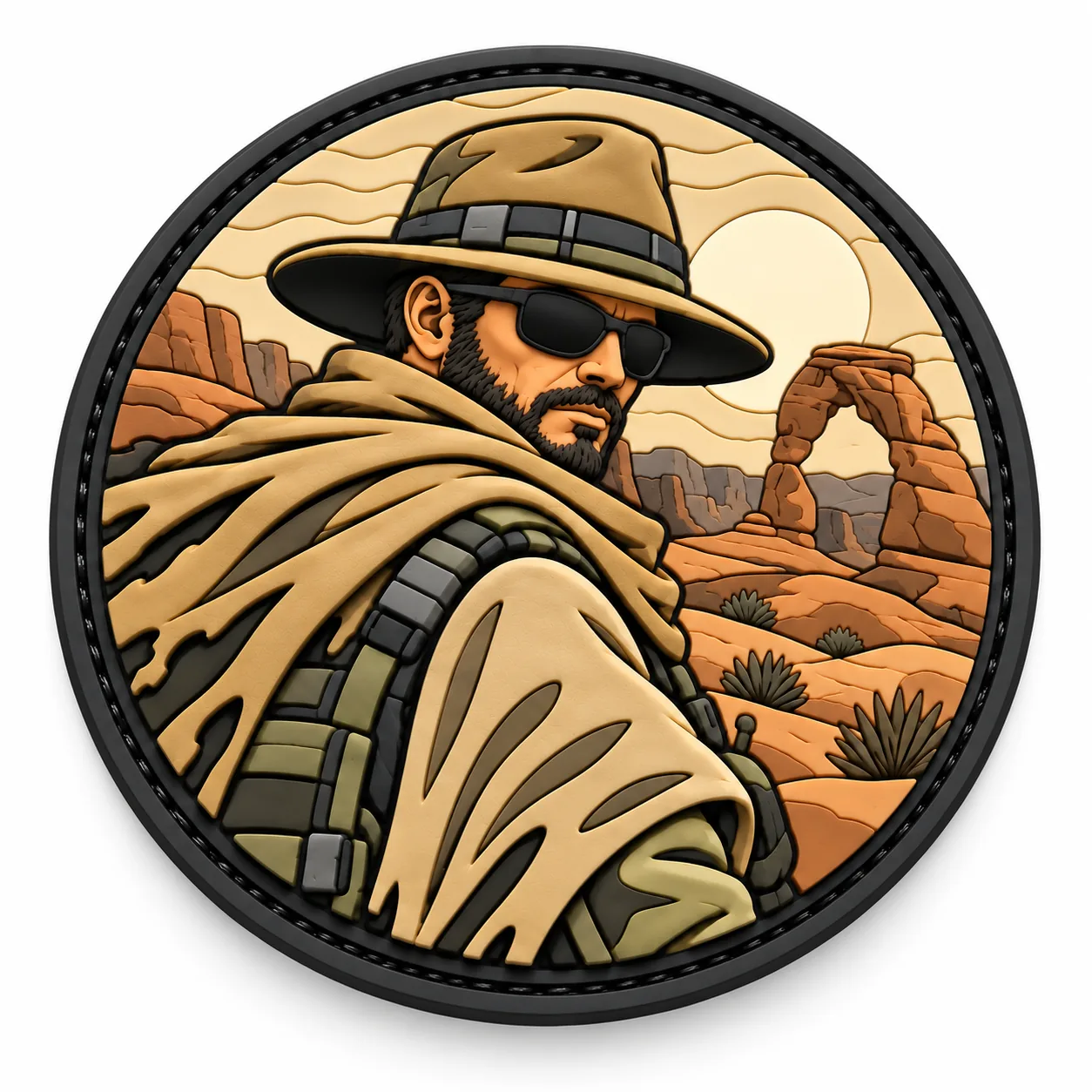 Custom PVC Patches real product sample